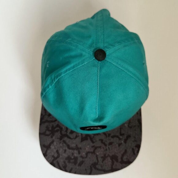 Quiksilver Baseball Hat Snapback Cap Skate Surf Blue Gray One Size Cotton Blend - Picture 3 of 13